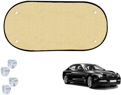 Automotive Prist Side Window Sun Shade For BMW 730d(Beige)