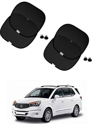 FKOK Side Window Sun Shade For Universal For Car Universal For Car(Black)