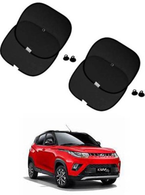 FKOK Side Window Sun Shade For Mahindra KUV100(Black)