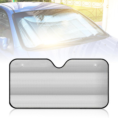 OBEROI'S TRADERS Windshield, Rear Window, Sun Roof Sun Shade For Universal For Car Universal For Car(Silver)