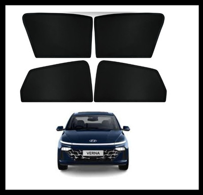 RAKRISH Rear Window, Side Window Sun Shade Verna(Black)