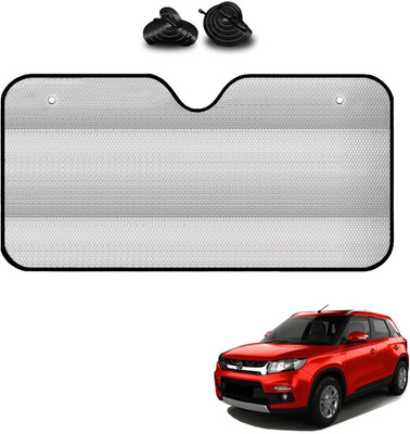 COSMOGEAR Windshield, Dashboard, Rear Window Sun Shade For Maruti Suzuki Vitara Brezza(Silver)