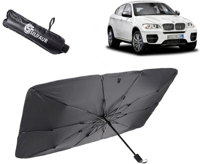 Selifaur Dashboard, Rear Window, Sun Roof, Windshield Sun Shade For BMW X5(Black)