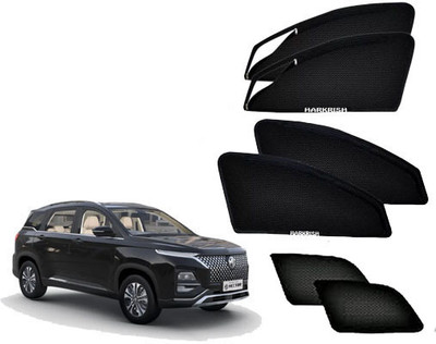 HARKRISH Side Window Sun Shade For MG Hector(Black)
