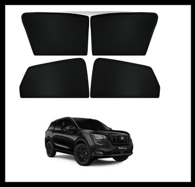 RAKRISH Rear Window, Side Window Sun Shade XUV 700(Black)