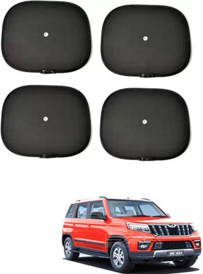 APICAL Side Window Sun Shade For Mahindra Universal For Car(Black)