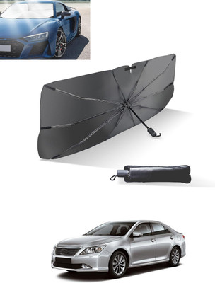 MATIES Windshield Sun Shade For Toyota Camry(Black, Silver)