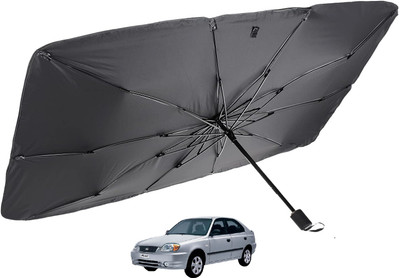 MOCKHE Windshield Sun Shade For Hyundai Accent(Silver)