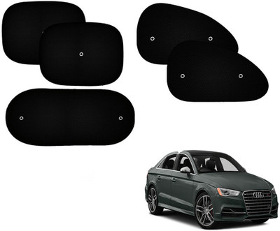 Automotive Prist Side Window Sun Shade For Audi S3(Black)