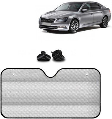 Kingsway Windshield, Dashboard Sun Shade For Skoda Superb(Silver)