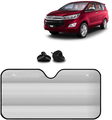 Kingsway Windshield, Dashboard, Rear Window Sun Shade For Toyota Innova Crysta(Silver)