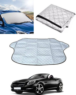 AYW Windshield Sun Shade For Mercedes Benz Universal For Car(Silver)