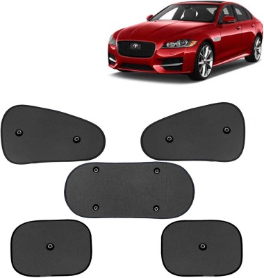 Kingsway Side Window, Rear Window, Windshield Sun Shade For Jaguar XF(Black)