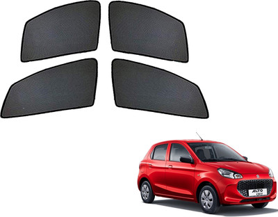 PEEPS STORE Rear Window, Side Window Sun Shade For Maruti Suzuki Alto K10(Black)