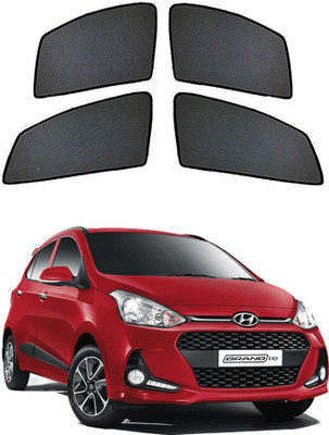 PEEPS STORE Side Window Sun Shade For Hyundai Grand i10(Black)