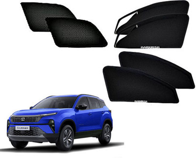 HARKRISH Side Window Sun Shade For Tata Harrier(Black)