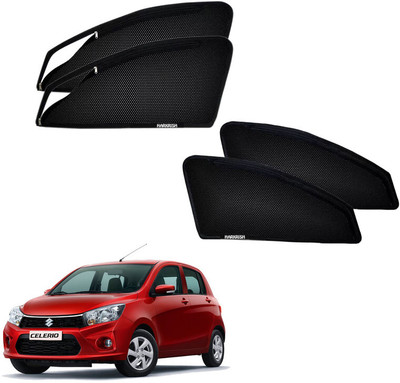 HARKRISH Side Window Sun Shade For Maruti Suzuki Celerio(Black)