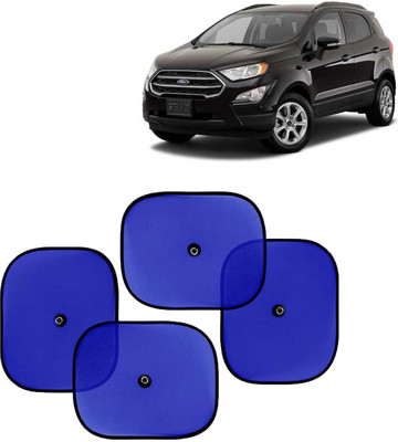 Kingsway Side Window, Rear Window, Dashboard, Sun Roof, Windshield Sun Shade For Ford Ecosport(Blue)