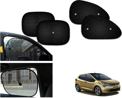 PEEPS STORE Side Window Sun Shade For Tata Altroz(Black)