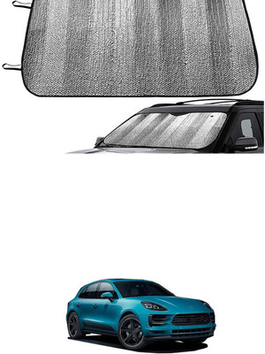 GONAMA Side Window Sun Shade For Porsche Universal For Car(Silver)