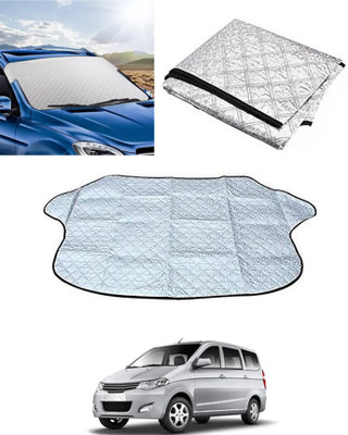 AYW Windshield Sun Shade For Chevrolet Enjoy(Silver)