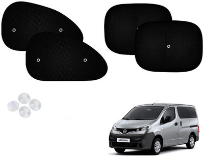Automotive Prist Side Window Sun Shade For Nissan Evalia(Black)