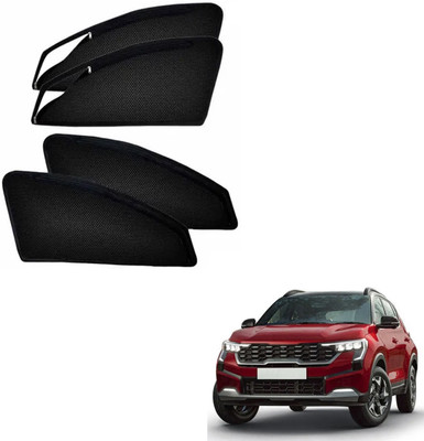 PEEPS STORE Side Window Sun Shade For Kia Sonet(Black)
