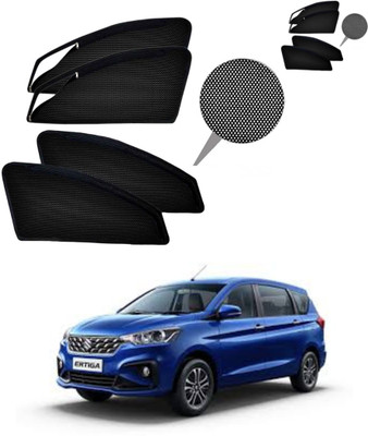 RAKRISH Rear Window, Side Window Sun Shade For Maruti Suzuki Ertiga(Black)