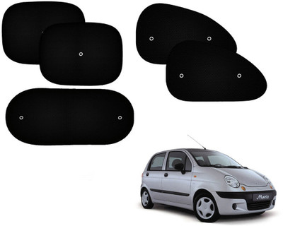 Automotive Prist Side Window Sun Shade For Daewoo Matiz(Black)