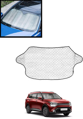 AYW Windshield Sun Shade For Kia Carens(Silver)