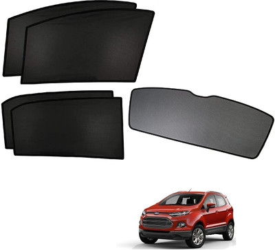KOZDIKO Side Window, Rear Window Sun Shade For Ford Ecosport(Black)