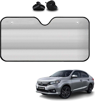 COSMOGEAR Windshield, Dashboard, Rear Window Sun Shade For Honda Amaze(Silver)