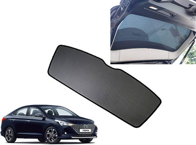 AUTO PEARL Rear Window Sun Shade For Hyundai Verna(Black)