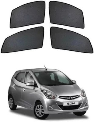 RAKRISH Rear Window, Side Window Sun Shade For Hyundai Eon(Black)