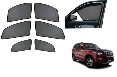 AuTO ADDiCT Side Window Sun Shade For Mahindra New Scorpio(Black)