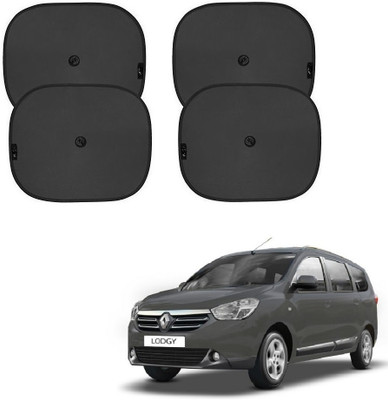 SPREADX Side Window, Rear Window Sun Shade For Renault Lodgy(Black)