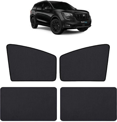 RAKRISH Rear Window, Side Window Sun Shade For Mahindra XUV 700(Black)