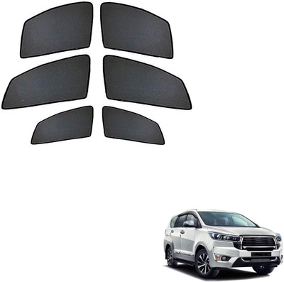 PEEPS STORE Side Window Sun Shade For Toyota Innova Crysta(Black)