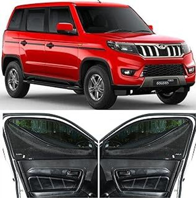 HARKRISH Side Window Sun Shade For Mahindra Bolero Neo(Black)