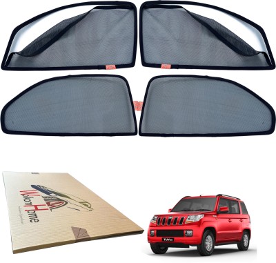 WolkomHome Side Window Sun Shade For Mahindra TUV-300(Black)