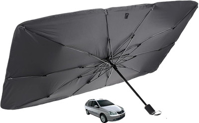MOCKHE Windshield Sun Shade For Maruti Suzuki Indigo Marina(Silver)