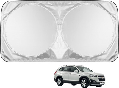 MOCKHE Windshield Sun Shade For Chevrolet Captiva(Silver)