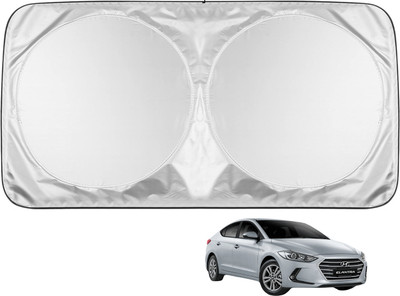 MOCKHE Windshield Sun Shade For Hyundai Elantra(Silver)