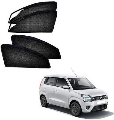 HARKRISH Side Window Sun Shade For Maruti Suzuki WagonR(Black)