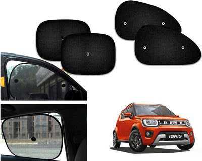 PEEPS STORE Side Window Sun Shade For Maruti Suzuki Ignis(Black)