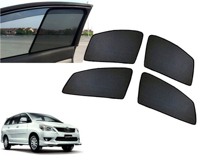 AUTO PEARL Side Window Sun Shade For Toyota Innova(Black)