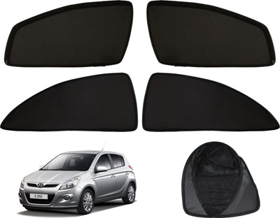 MAGNET Side Window Sun Shade For Hyundai i20(Black)