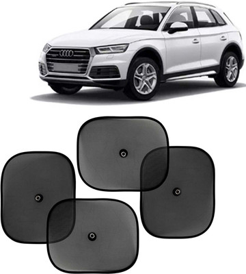 Kingsway Side Window, Rear Window, Windshield Sun Shade For Audi Q5(Black)