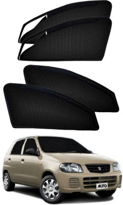 PEEPS STORE Side Window Sun Shade For Maruti Suzuki Alto(Black)