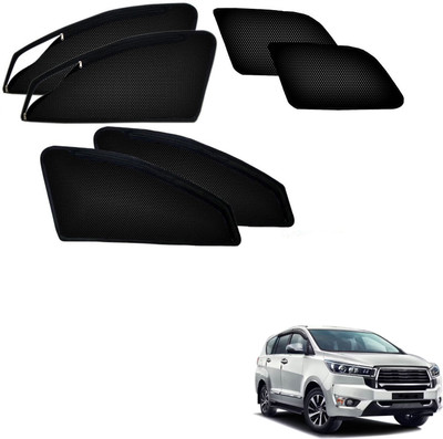 PEEPS STORE Side Window Sun Shade For Toyota Innova Crysta(Black)